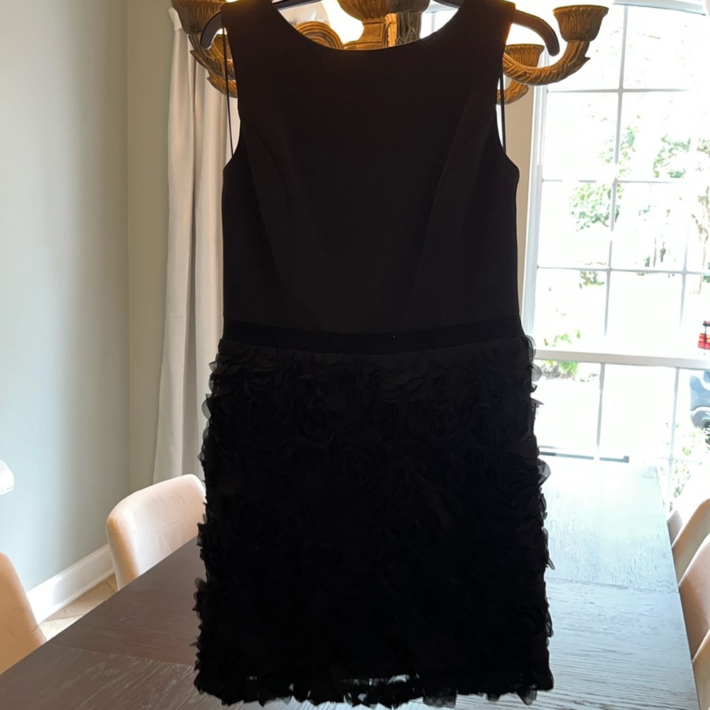 Black evening / cocktail mini dress